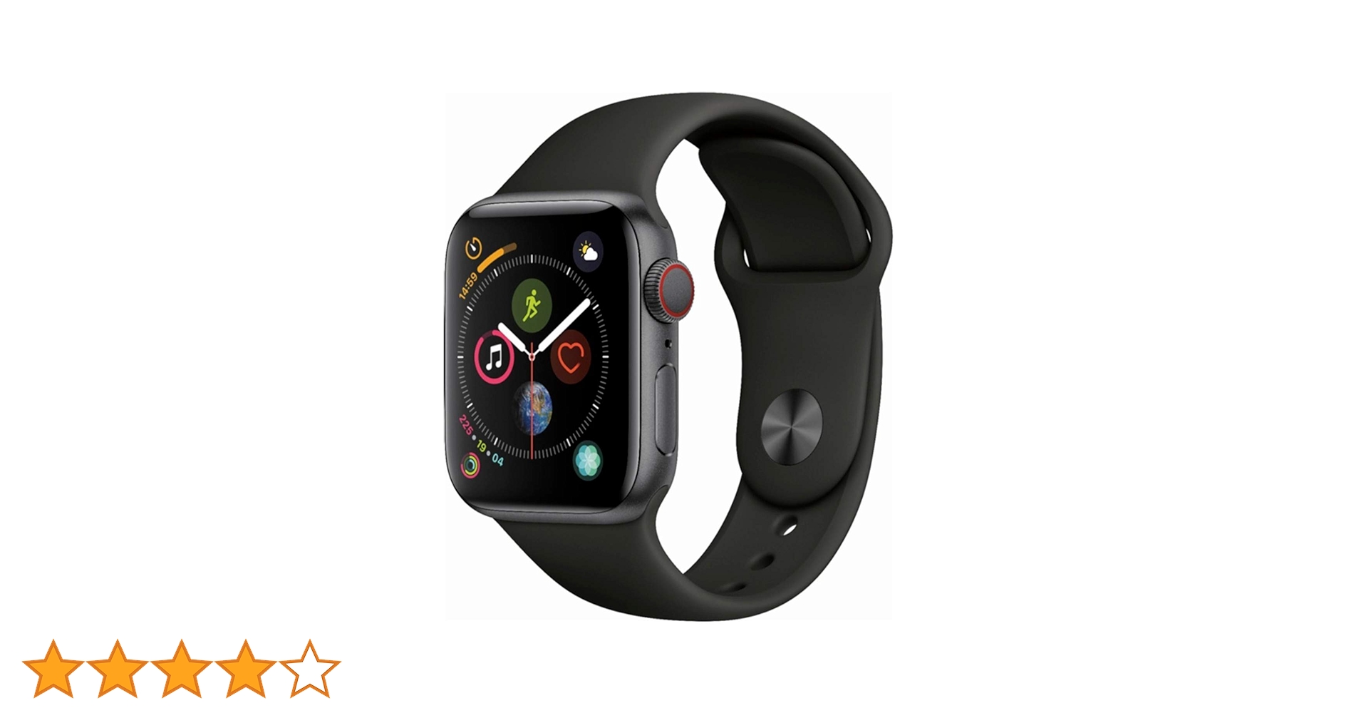 アップルウォッチ4 Powerful, versatile Apple Watch Series 4 (GPS + Cellular, 44MM).